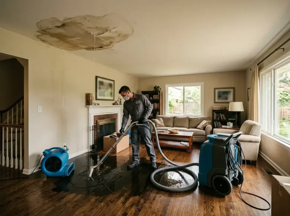 attic-pipe-burst-ceiling-drip-008 — frequently asked questions, Water Damage Restoration & Carpet Care in Bayou Cane, LA